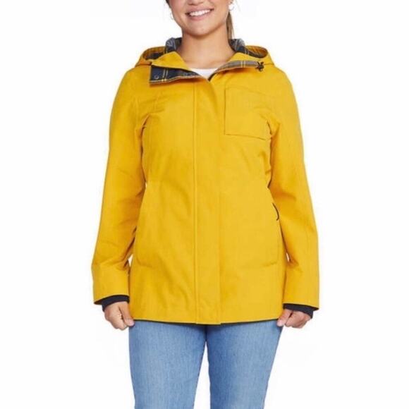 Pendleton Womens Waterproof Breathable Rain Trail Jacket Size Small Yellow - Picture 3 of 15